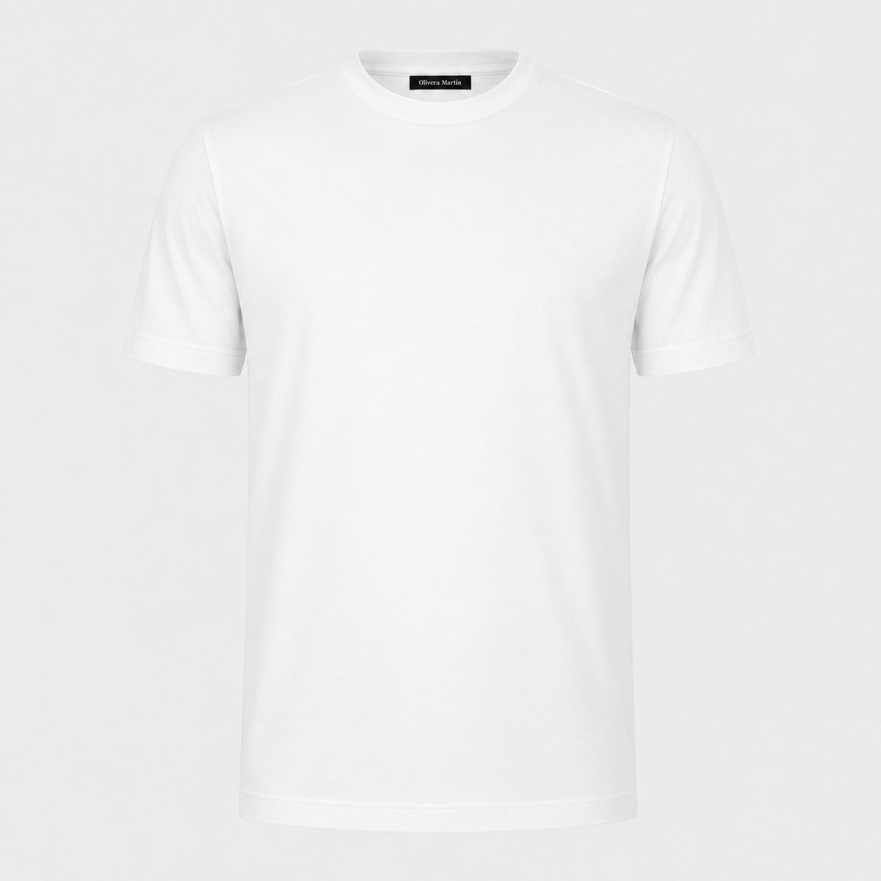 Blue Mercerized T-shirt